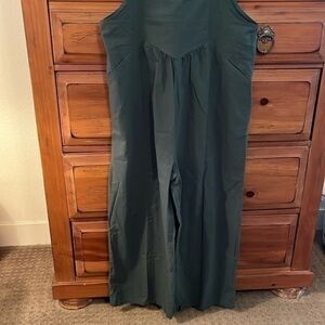 Boutique Green Overalls Size XL New